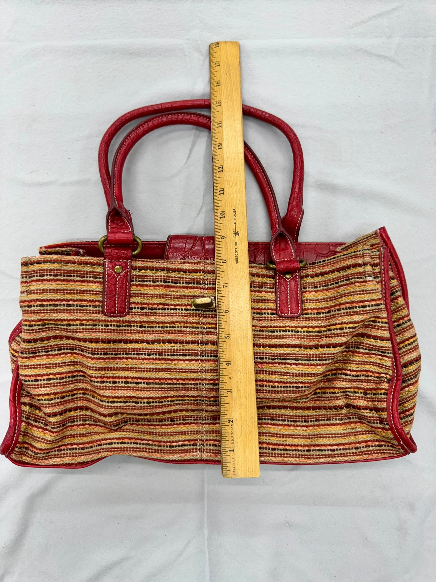 Nine & Co Carpet Purse – Secondhand Bag for Upcycling or Everyday Use