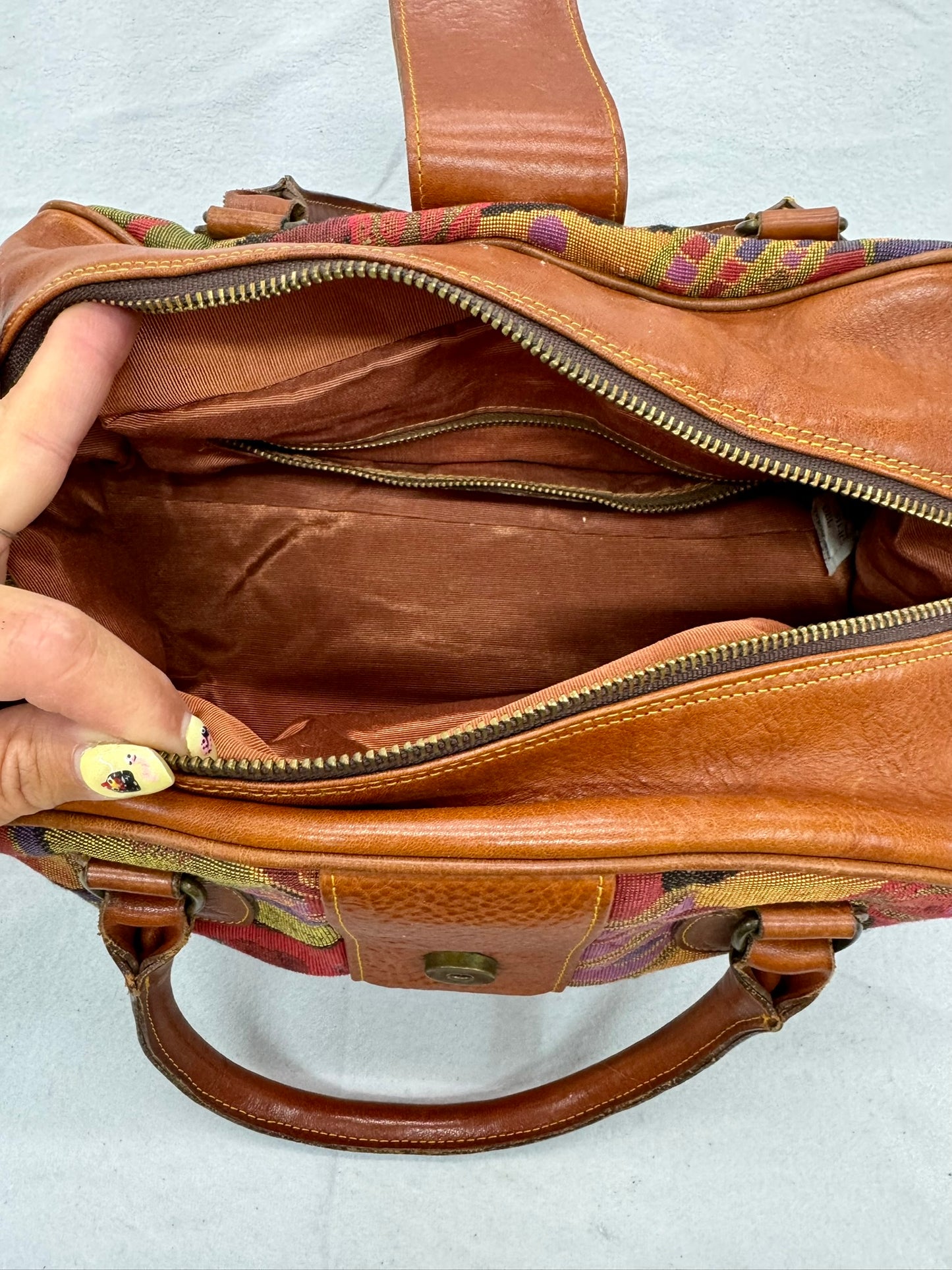 90's Vibes Purse – Secondhand Bag for Upcycling or Everyday Use