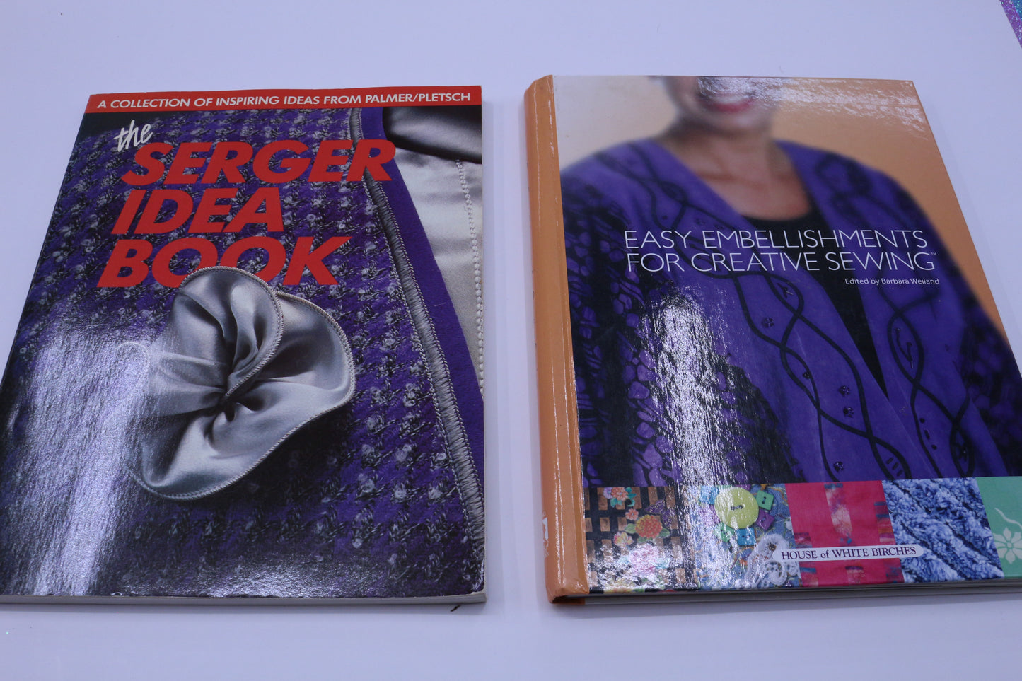 Serger Idea Book or Easy Embellishments for Creative Sewing