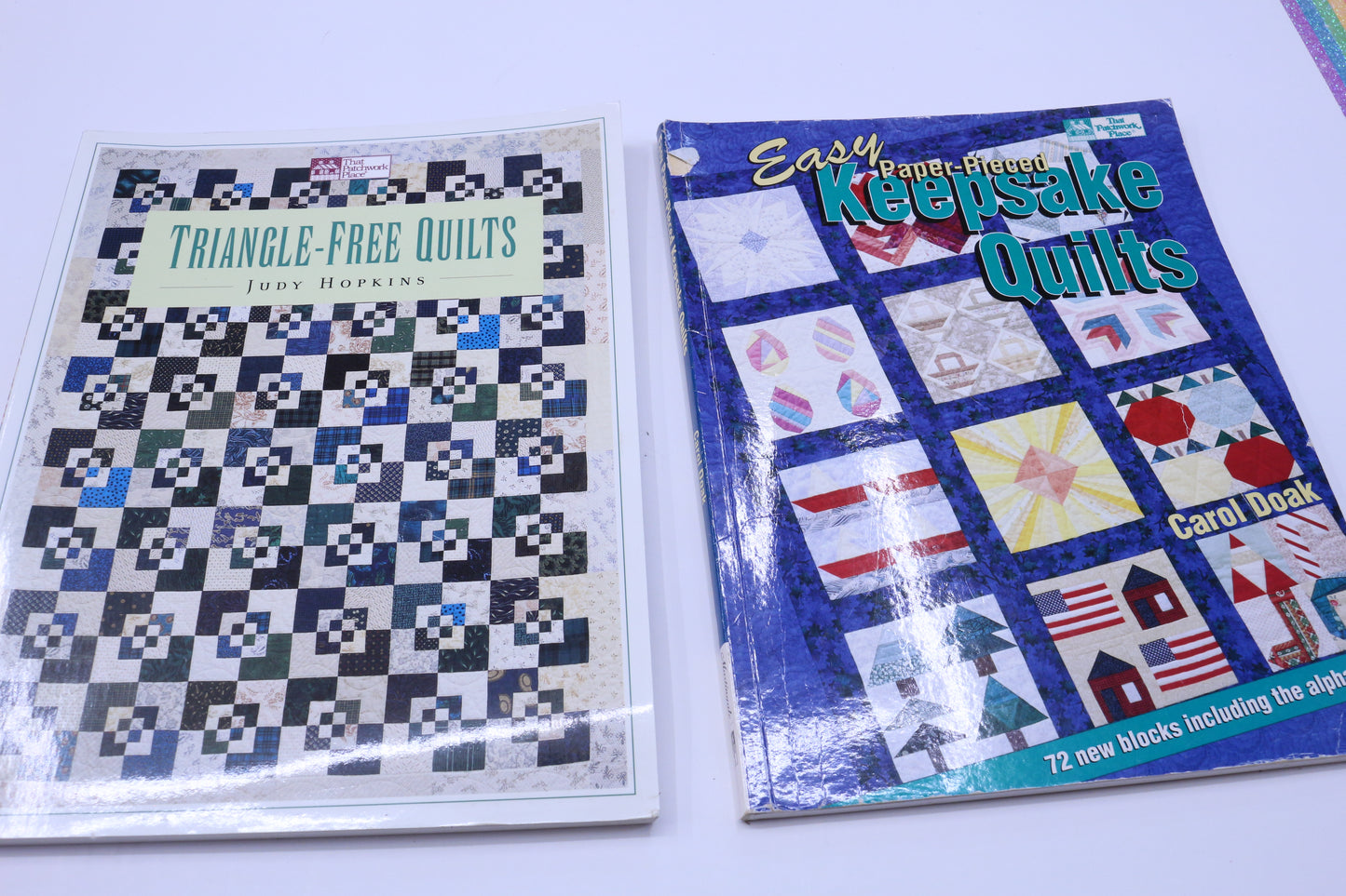 Triangle Free Quilts or Keepsake Quilts