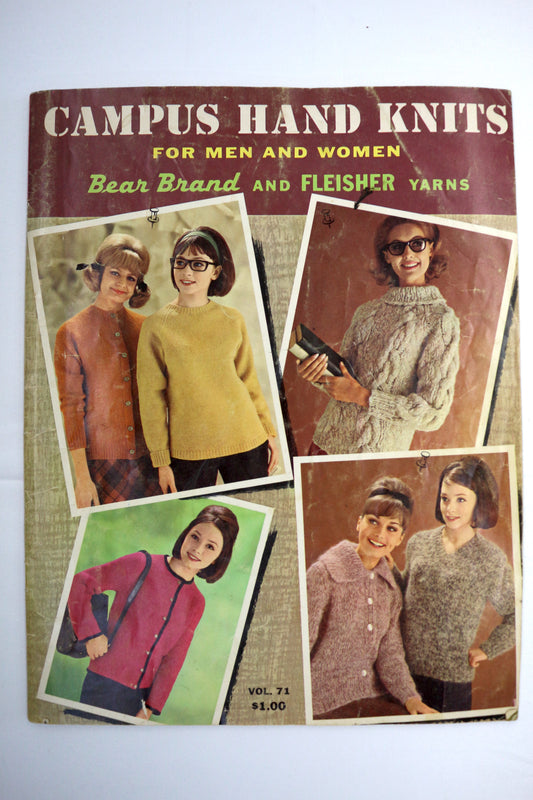 Vintage Campus Hand Knits Magazine