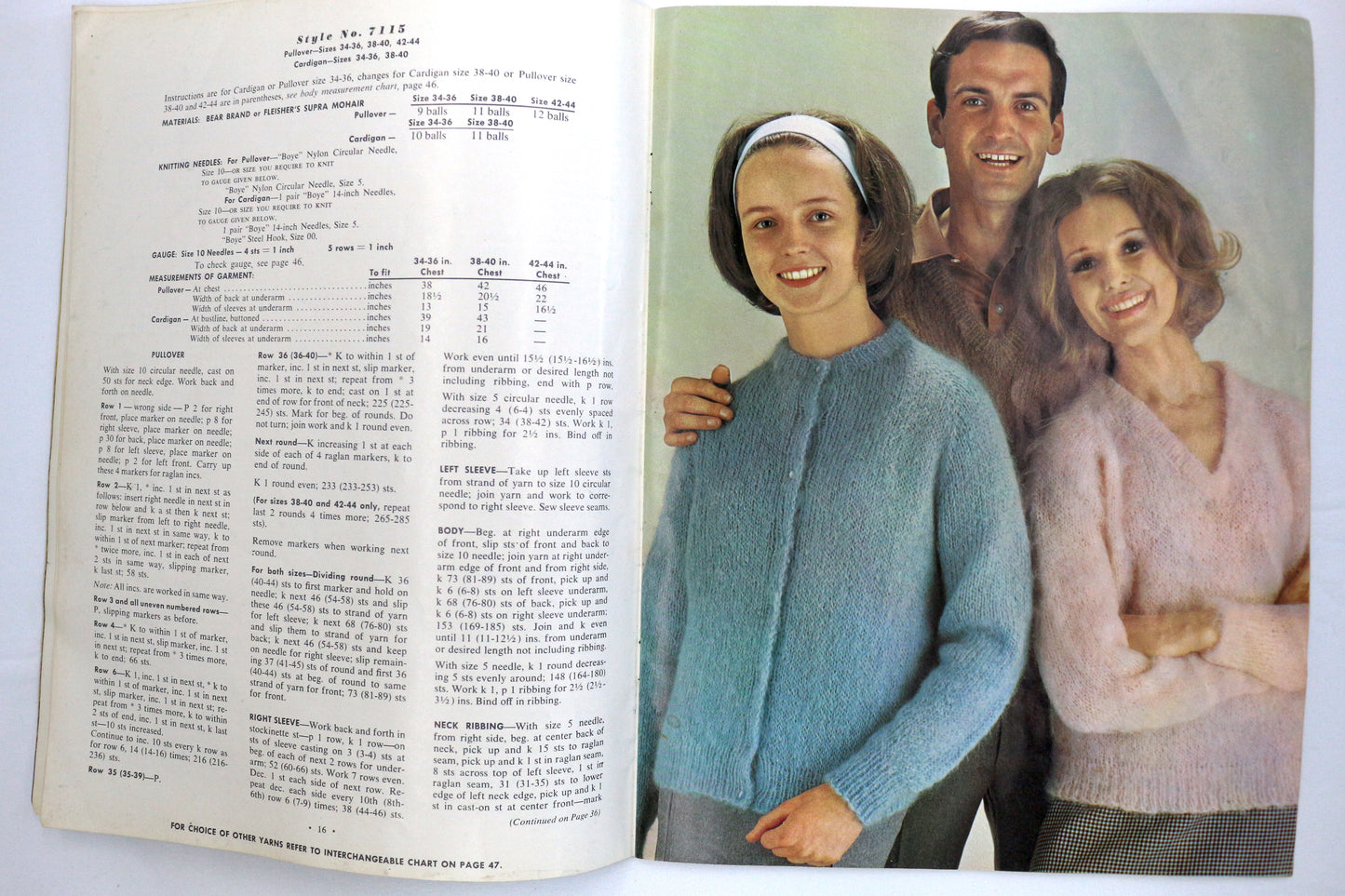 Vintage Campus Hand Knits Magazine