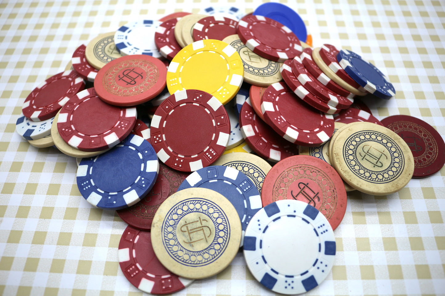1/2 pound variety of Poker Chips