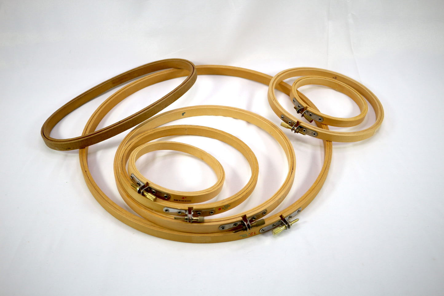 1-Wood Embroidery Hoop