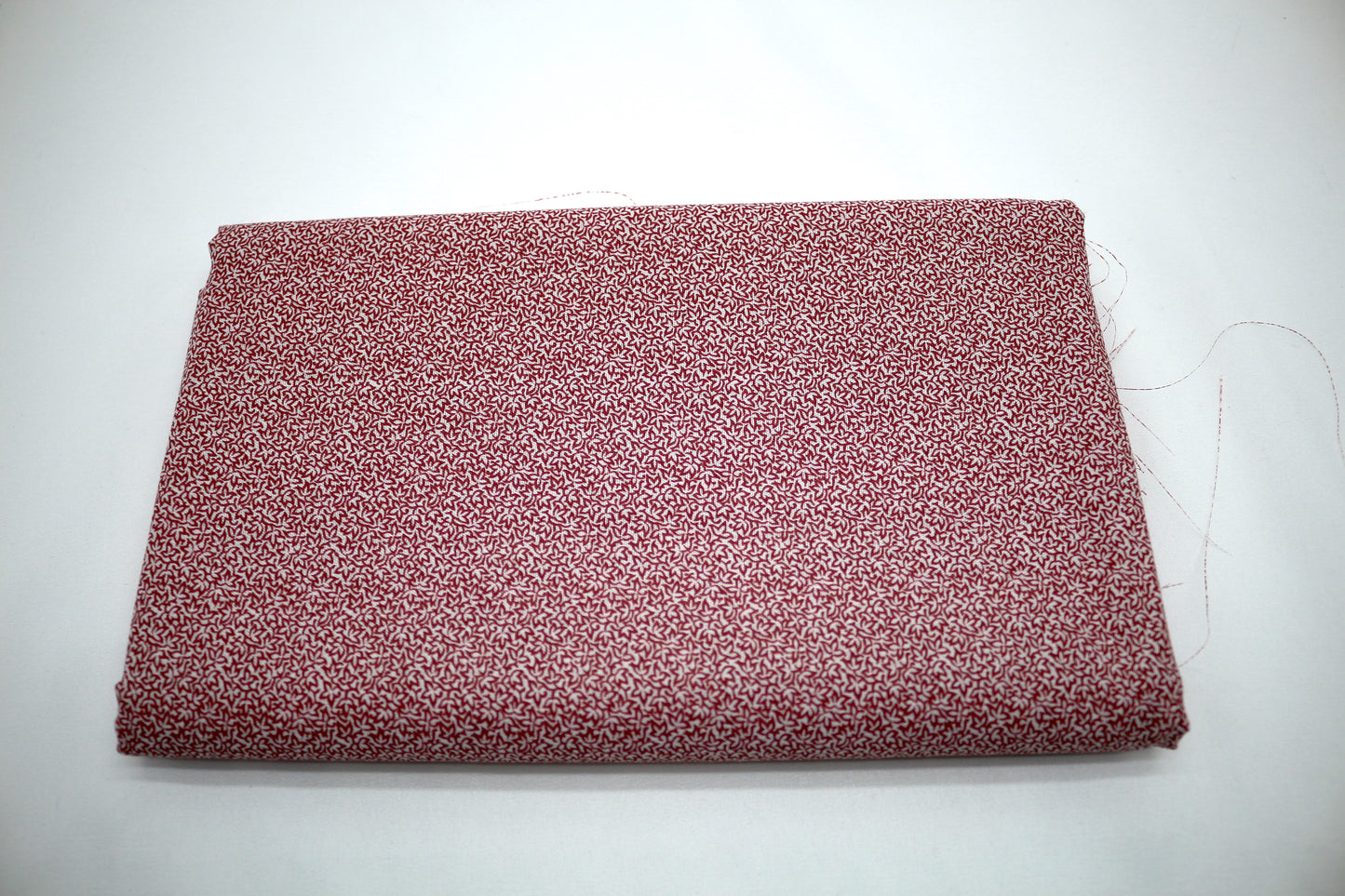 Brick Leaves Cotton Blend Fabric 44" x 2 yds