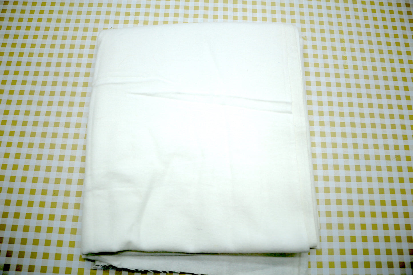 Snow White Flannel Fabric 36" x 2 yds