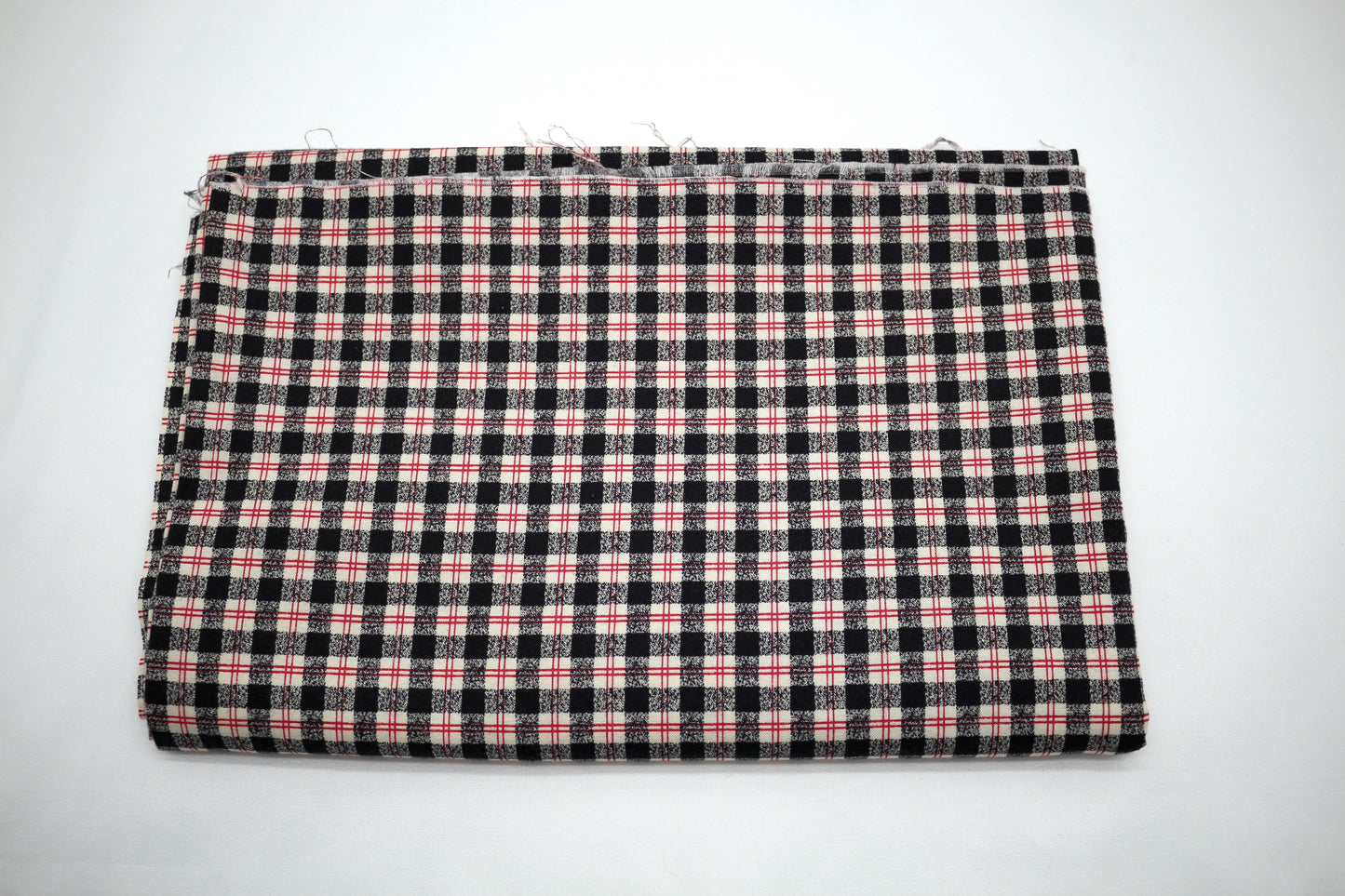 Chalkboard Plaid Cotton Fabric 43" x 1.5 yds