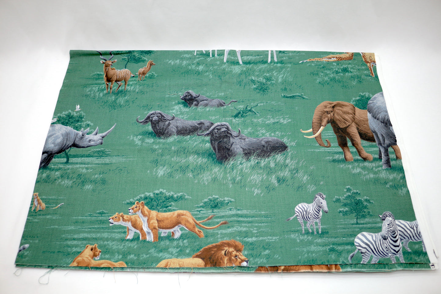 Driving on the Safari Cotton Fabric 44" x 1.5 yds
