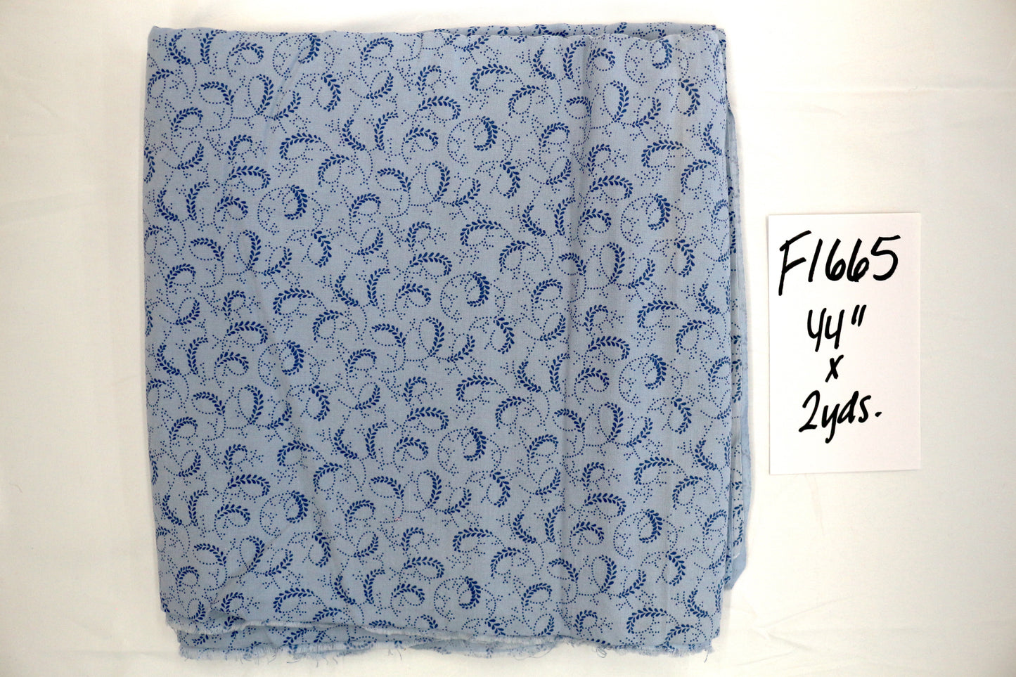 Leaves in the Wind Cotton Fabric 44" x 2 yds