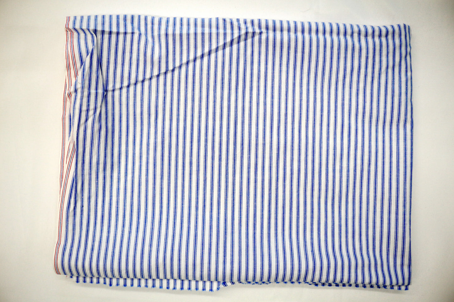 Blue Stripe Cotton Fabric 28" x 2.25 yds
