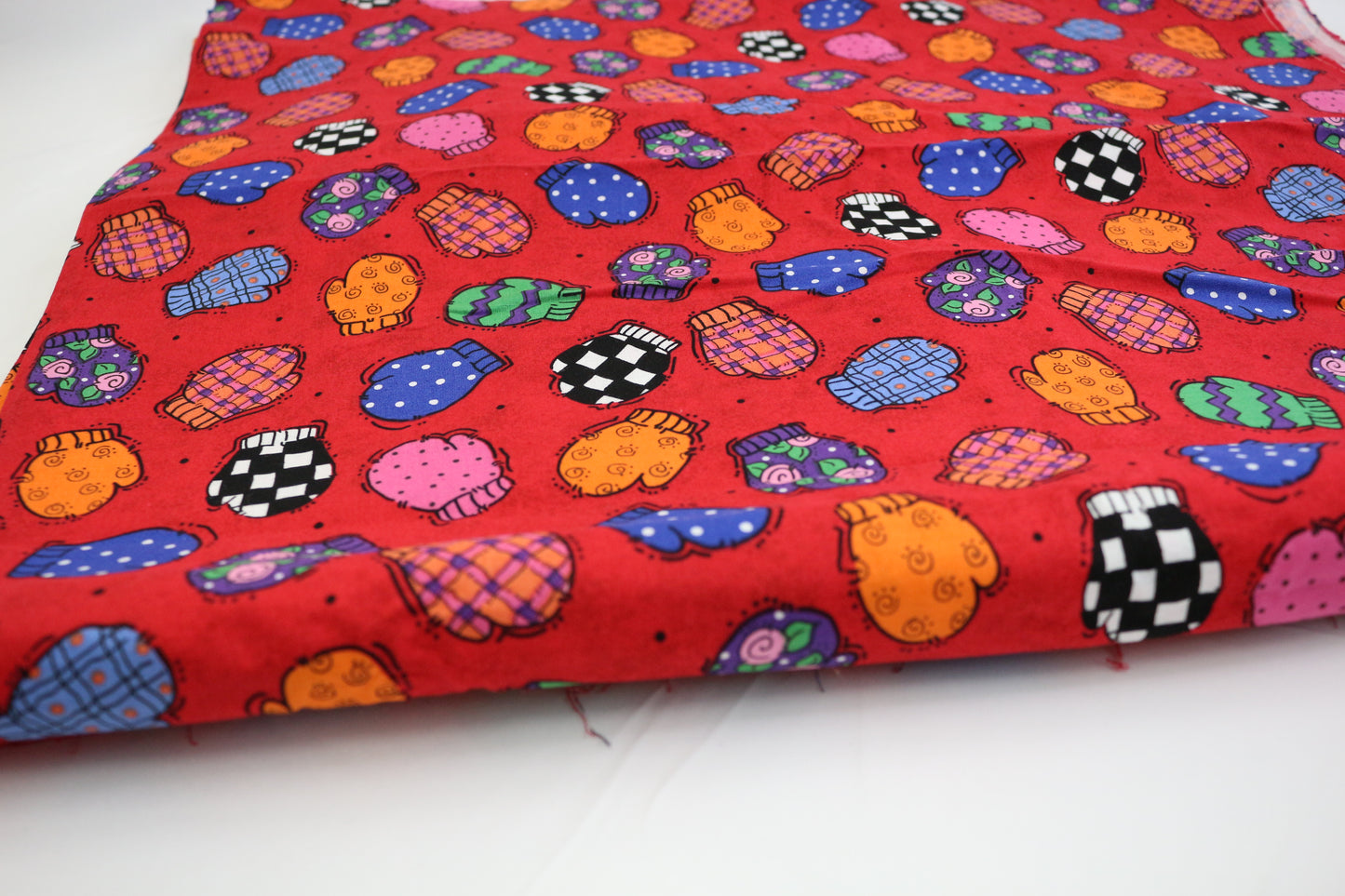 Kaufman Mittens Cotton Fabric 45" x 8.5 yds