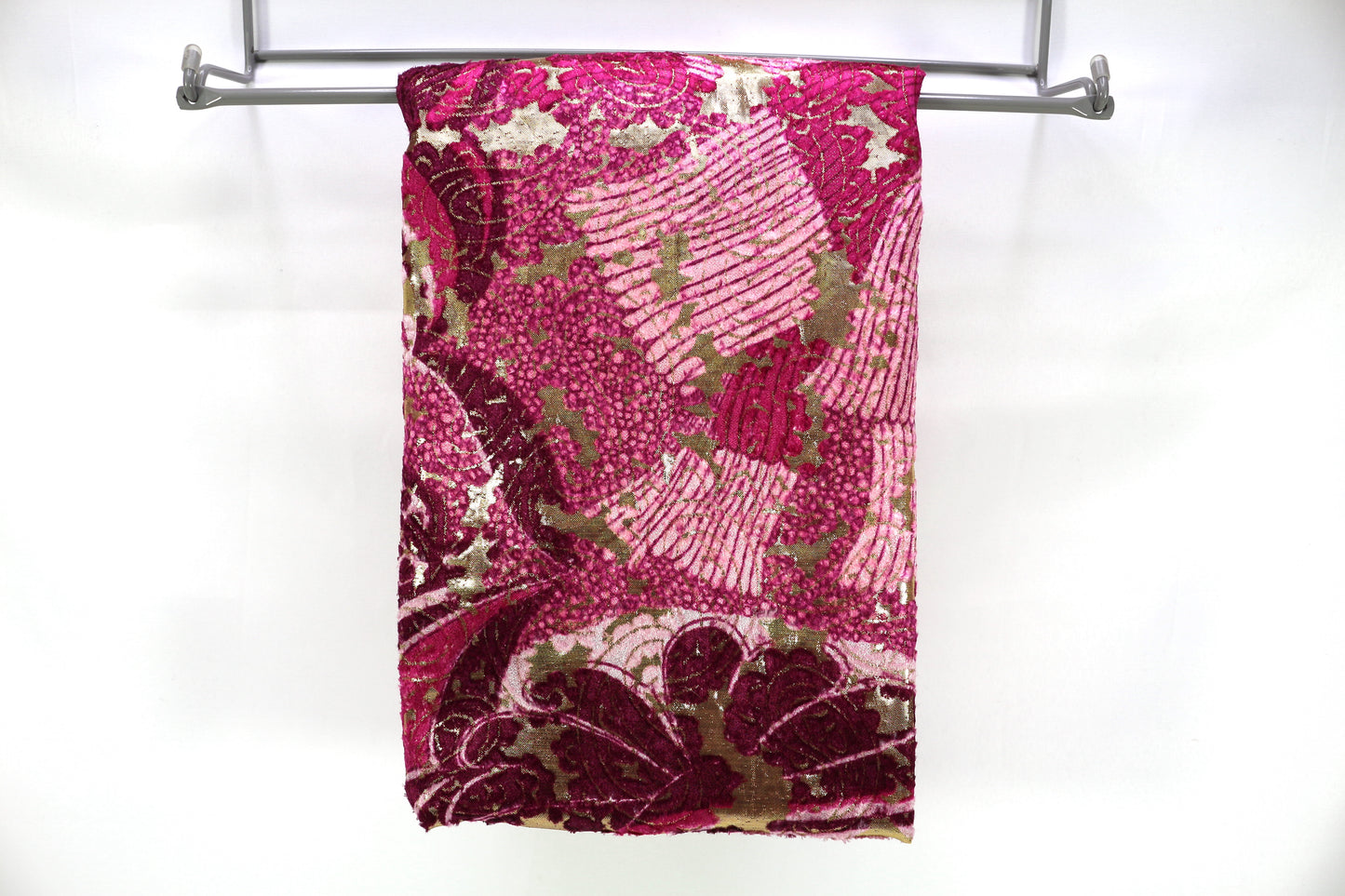 Barbies Pink Fantasy Textured Blend Fabric 80" x 41"