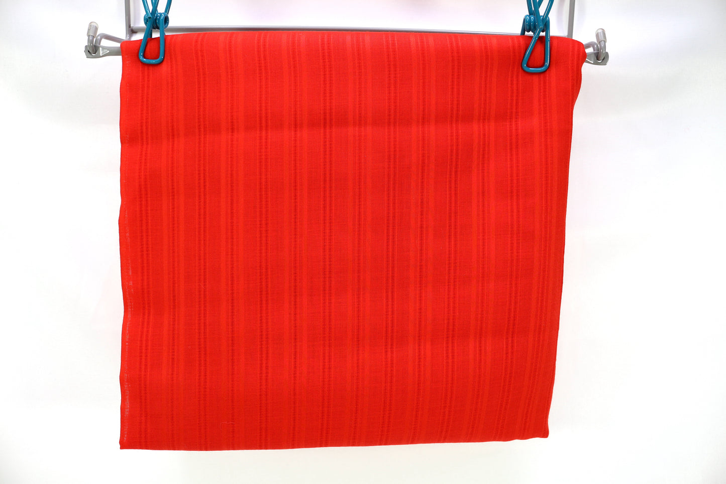 Thin Red Line Flowy Cotton Fabric 44" x 3 yds