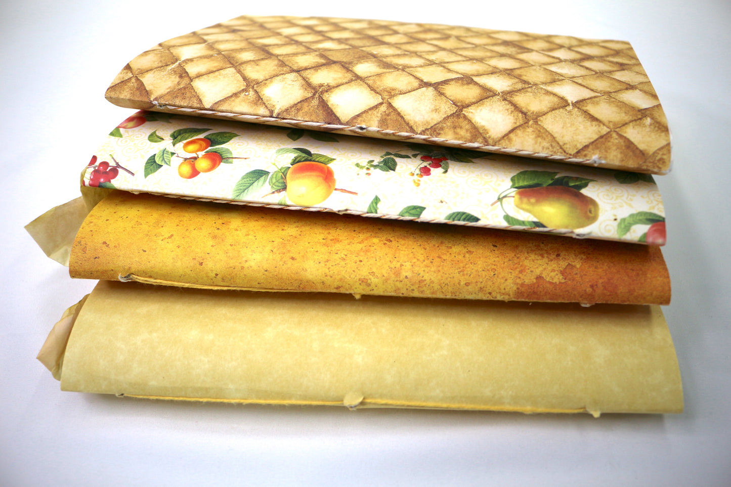 One Yellow Junk Journal Signature for 6" x 8.5" Journal