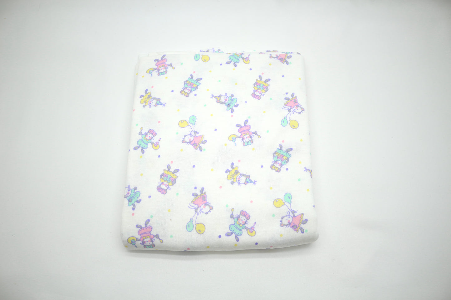 Happy Birthday Mouse Cotton Jersey Knit Fabric 60" x 1 yd