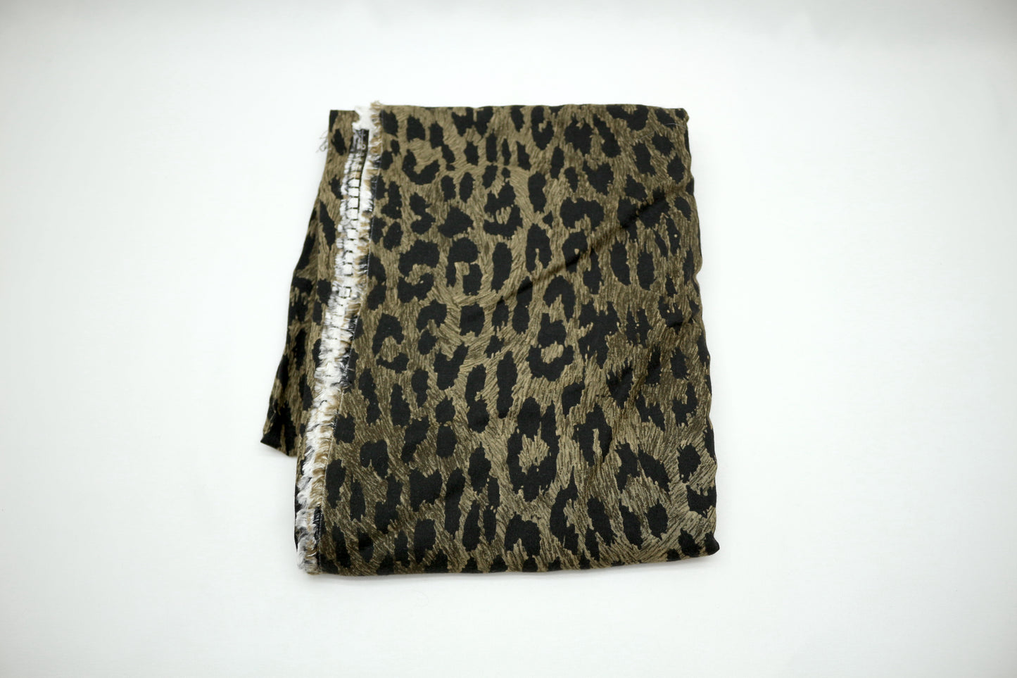 Cheetah Print Cotton Apparel Fabric 59" x 1.5 yds