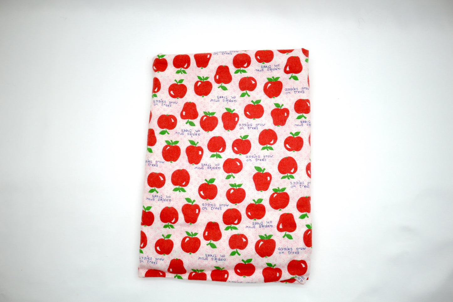 Apple Picking Farm Flannel Fabric 44" x 1 yd