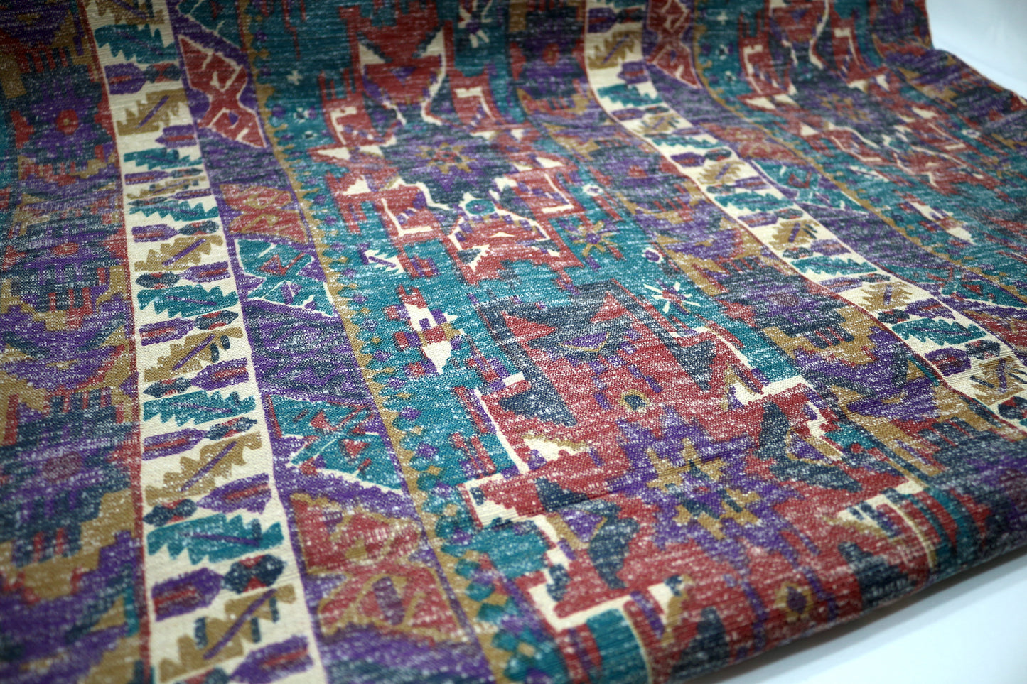 Aladdin's Magic Carpet Cotton Print Fabric | 59" x 3 Yards | Whimsical & Bold