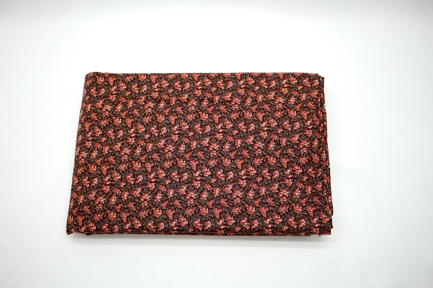 Juicy Peach Flowers Cotton Fabric 44" x 3 yds