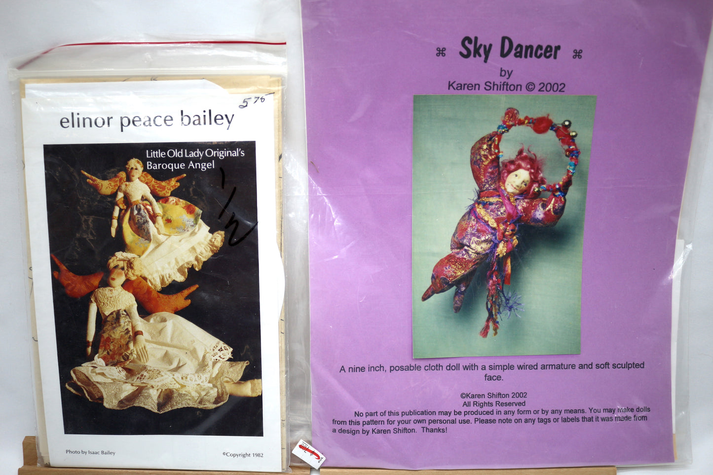 Little Old Lady Baroque Angel Doll Pattern OR Sky Dancer Doll Pattern