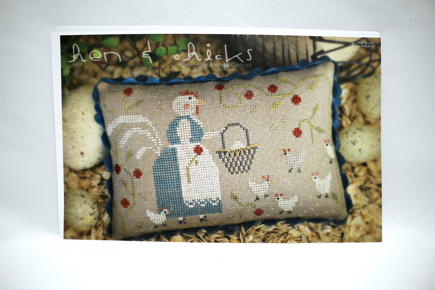Hen & Chicks Cross Stitch Pattern