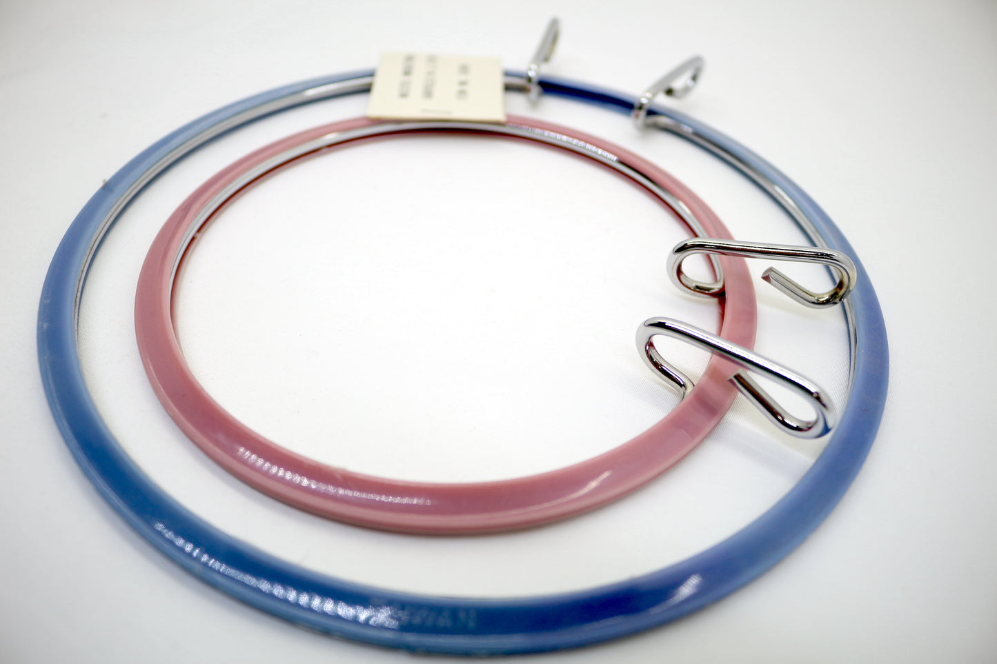 2 Plastic Embroidery Hoops