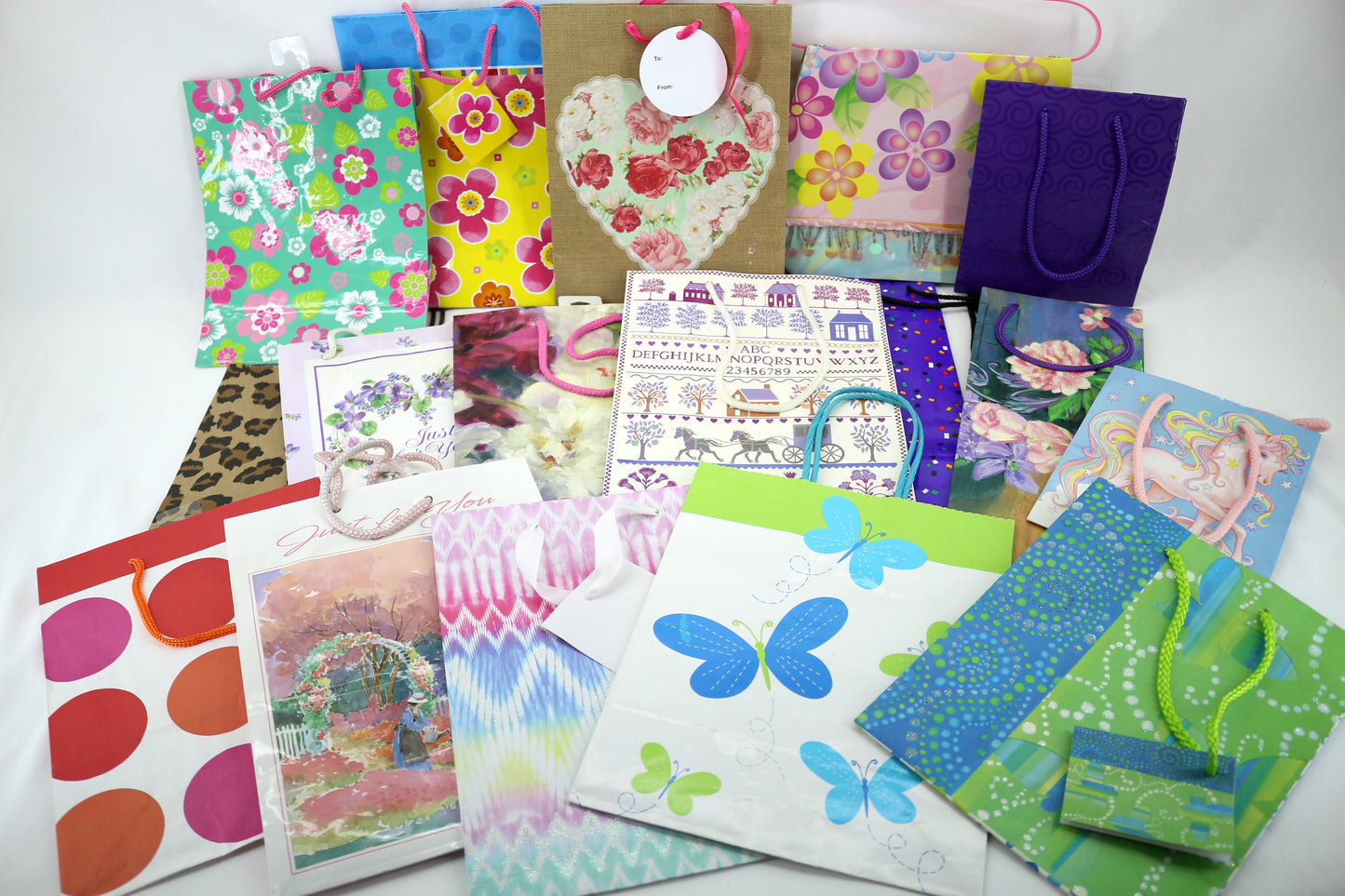 6 Versatile Patterned Gift Bags