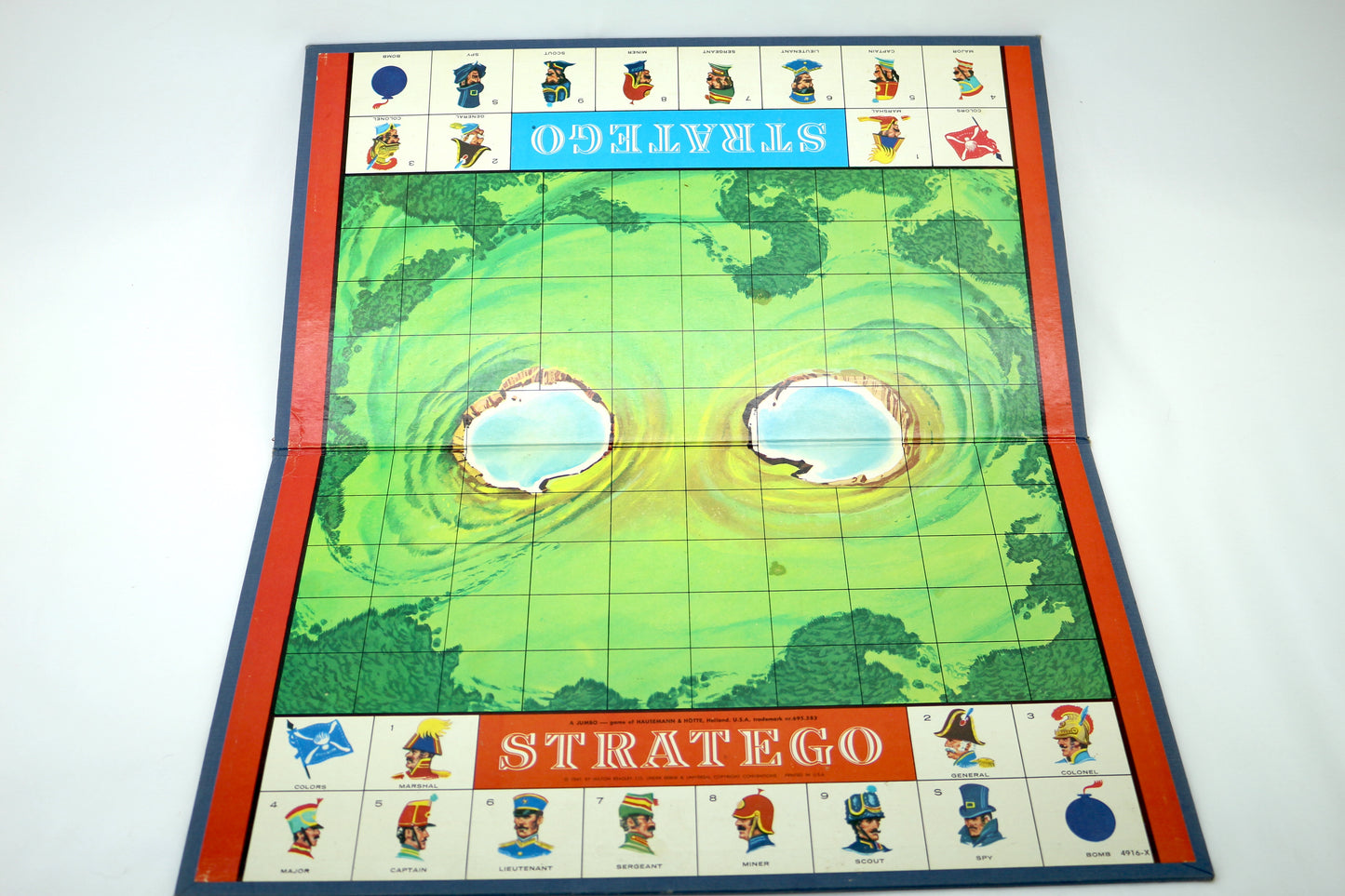 Vintage Game Board Stratego