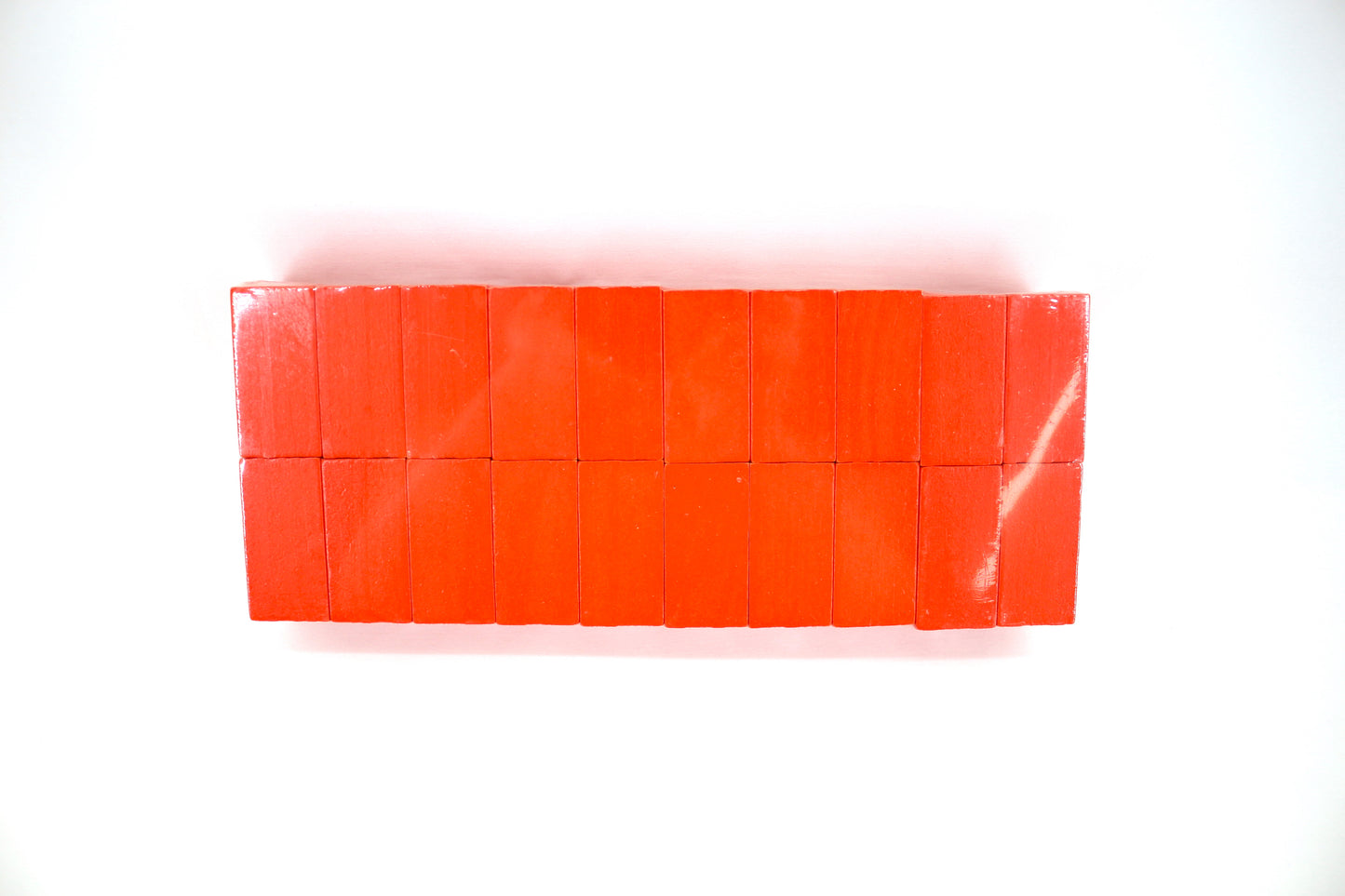 Blank Dominoes in Various Colors