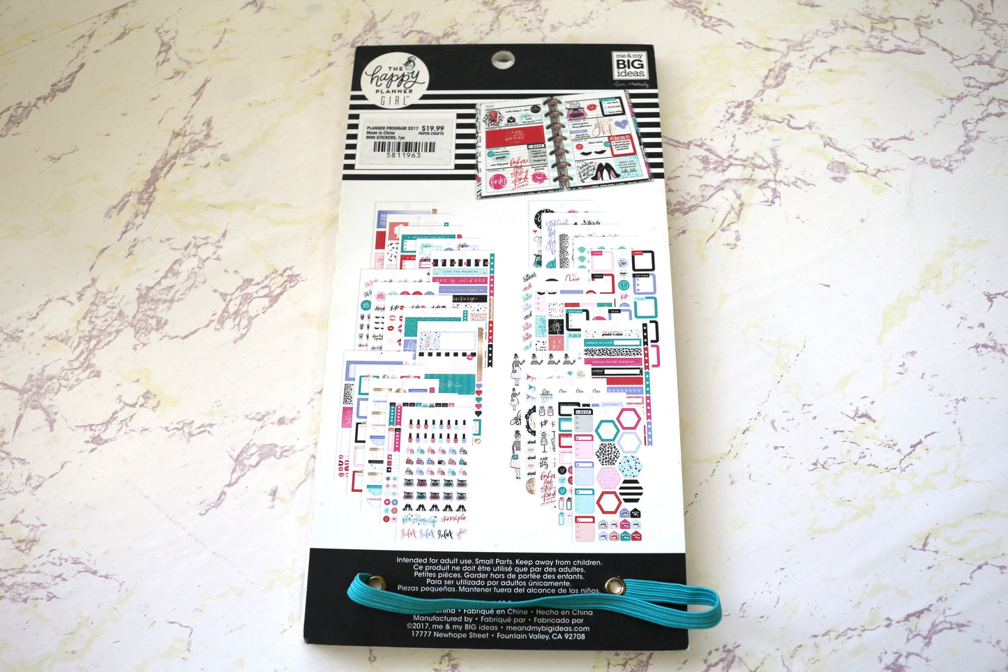 Happy Planner Glam Girl Sticker Sheet Books – Elevate Your Planning with Fun & Functional Stickers