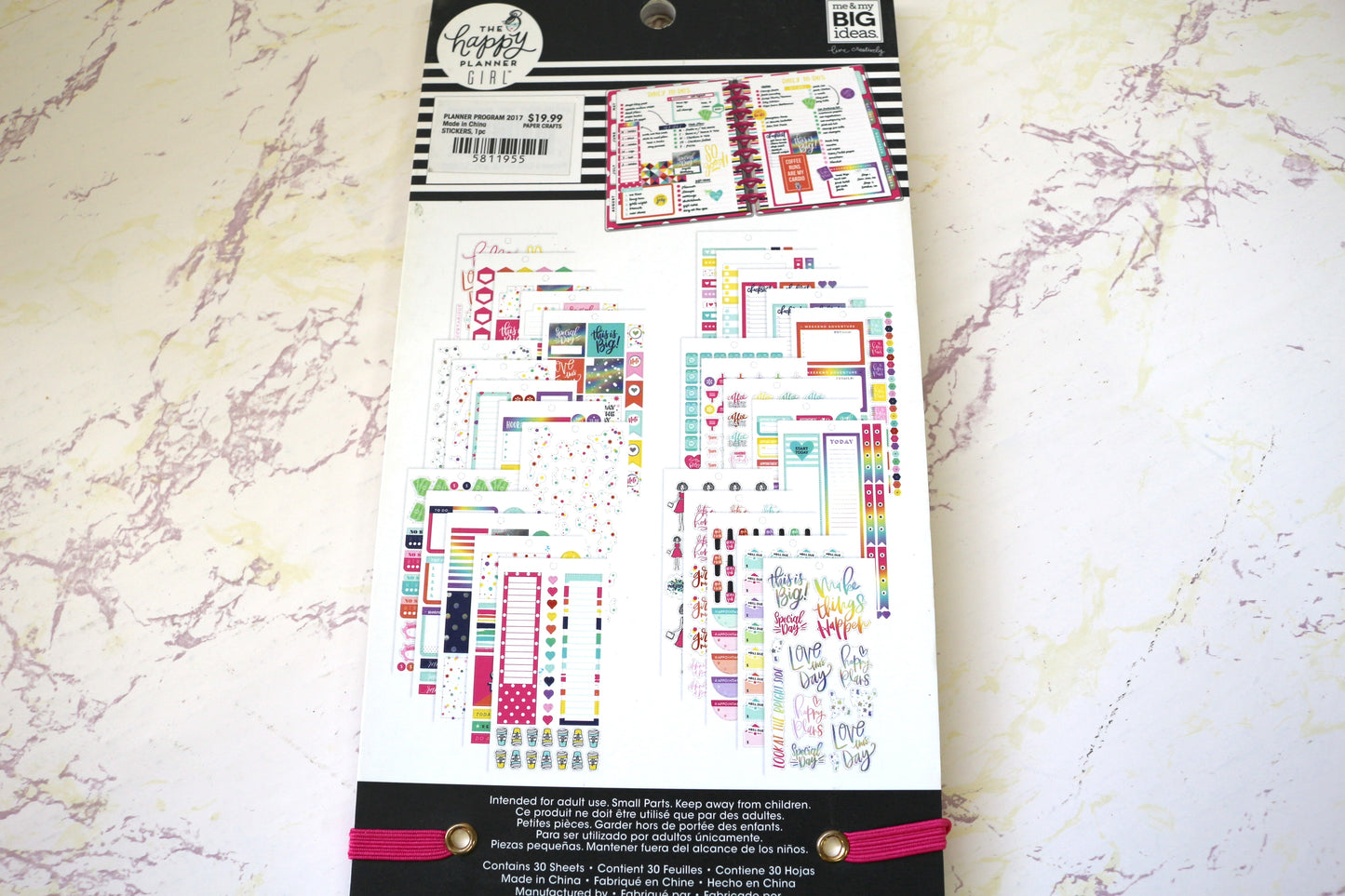 Happy Planner Trendsetter Sticker Sheet Books – Elevate Your Planning with Fun & Functional Stickers