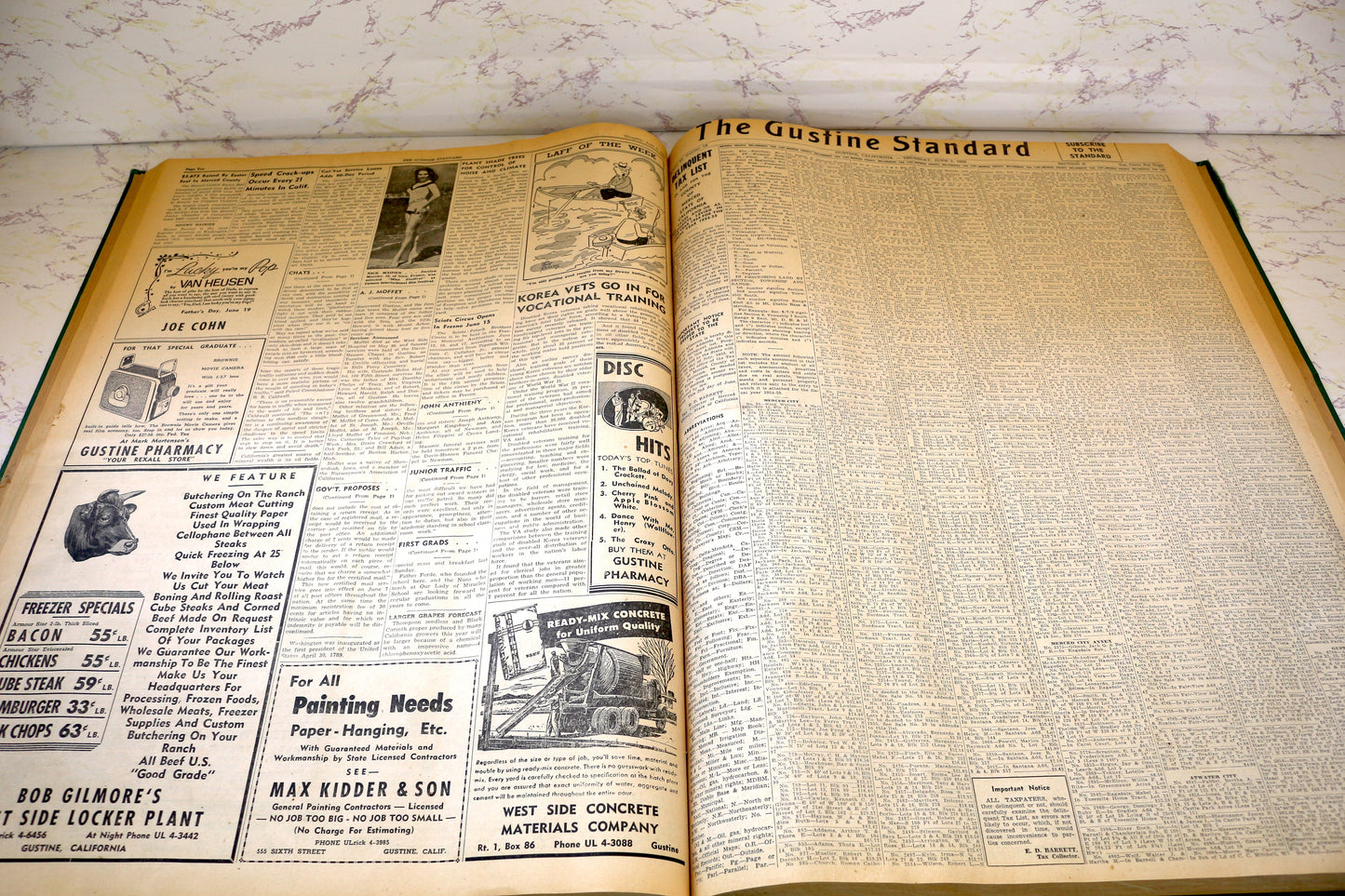 Step Through Time – A Vintage Newspaper Page from Each Year!