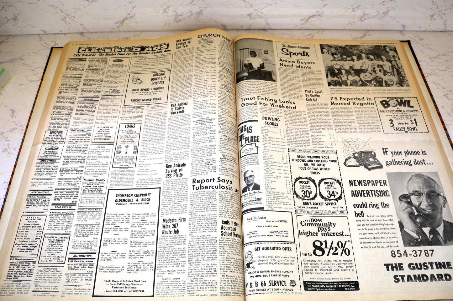Step Through Time – A Vintage Newspaper Page from Each Year!