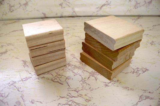 Bundle of Blank Stamp Blocks – Perfect for Your Custom Creations!