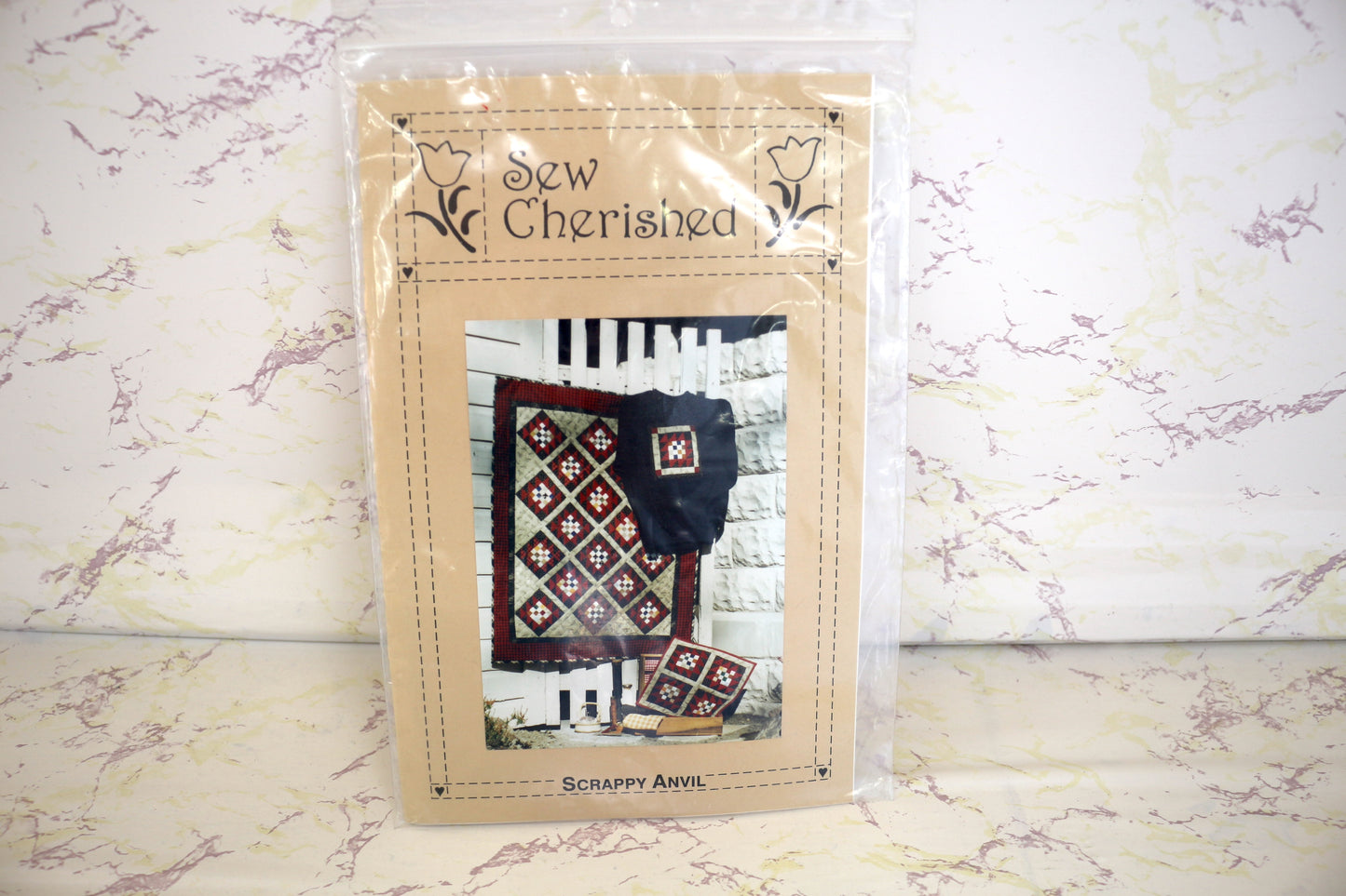 Sew Cherished Scrappy Anvil Quilt Pattern