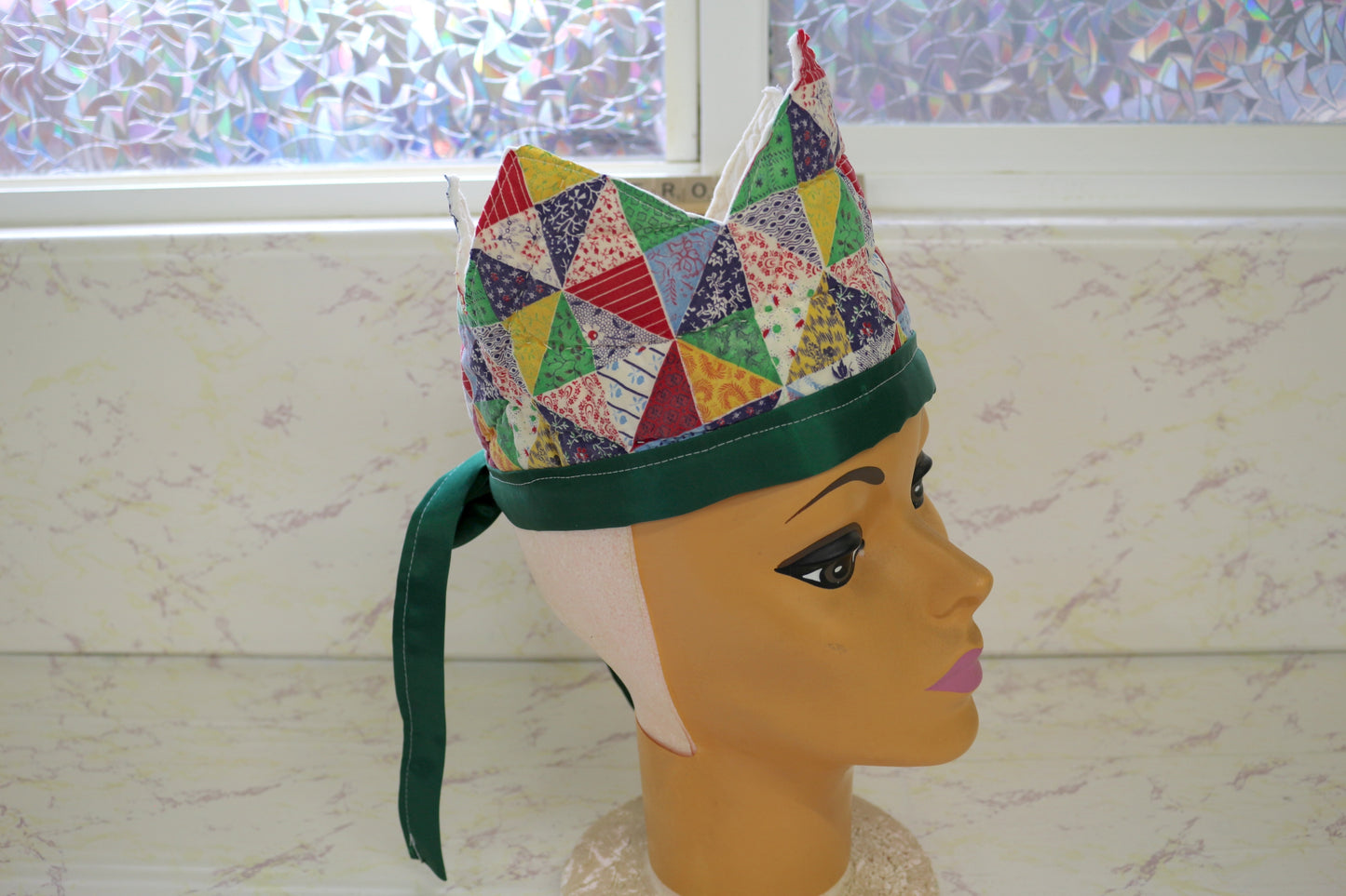 Upcycled Quilt Crowns – Whimsical Vintage Charm, Ready for Any Occasion!
