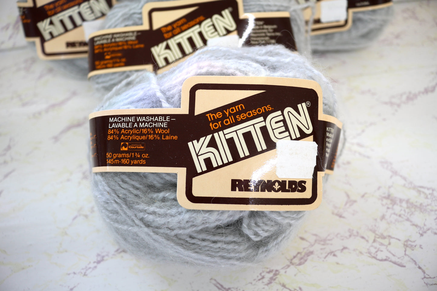 Reynolds Gray Kitty Yarn