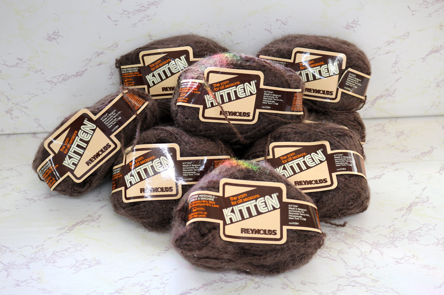 Reynolds Chocolate Brown Kitten Yarn