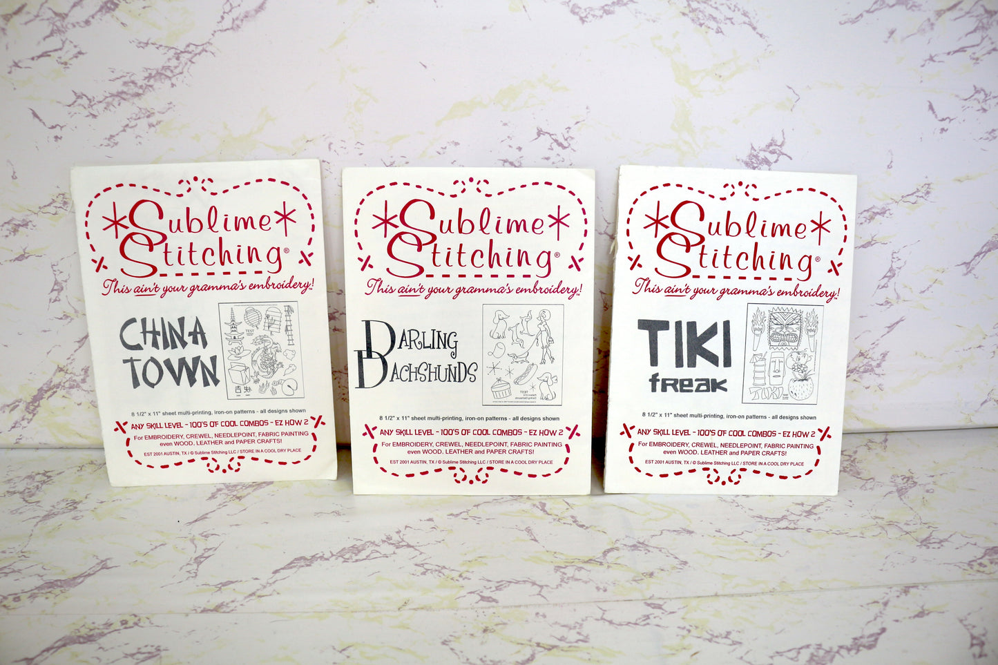 Sublime Stitching Embroidery Patterns โ Your Choice!