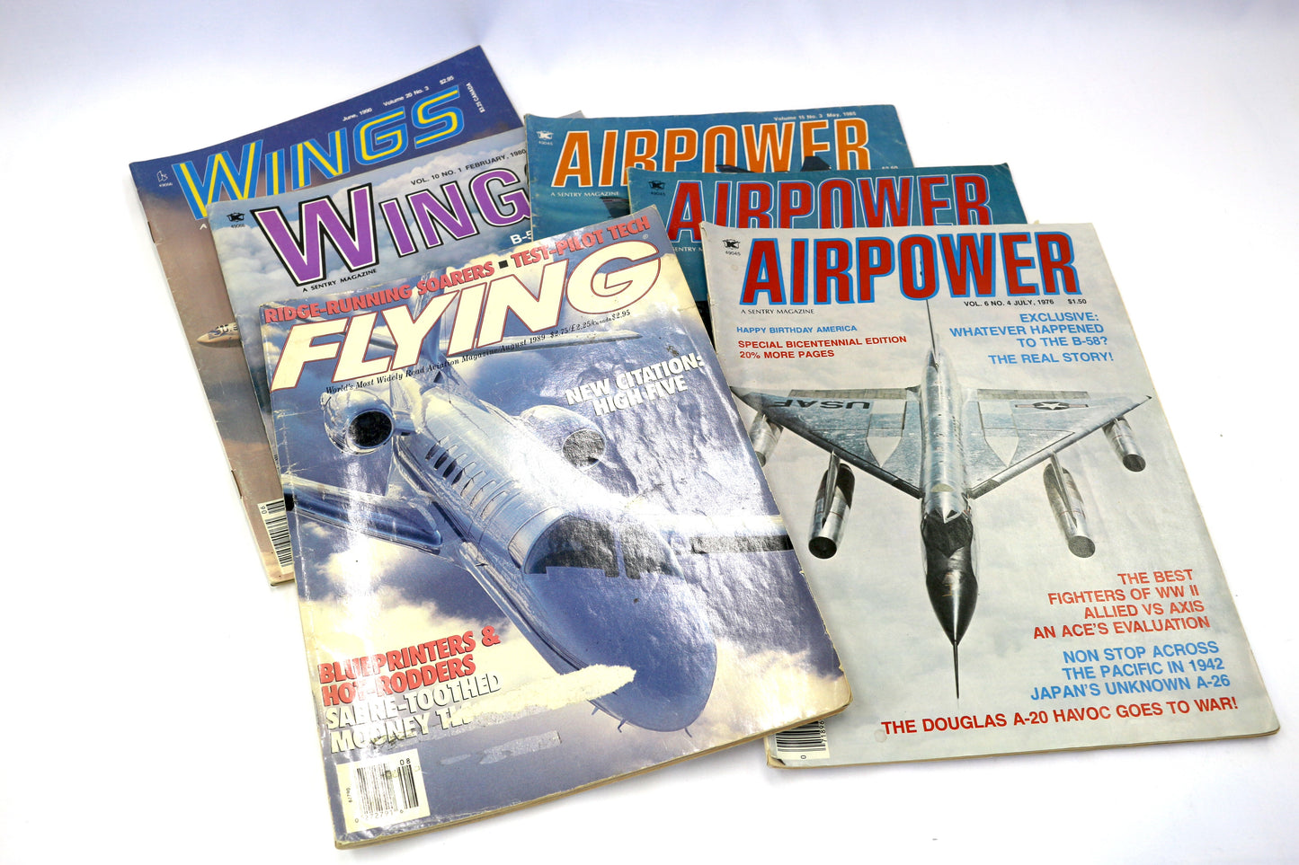 Mixed Bundle of Flying & Airpower Magazines – Aviation History & Inspiration