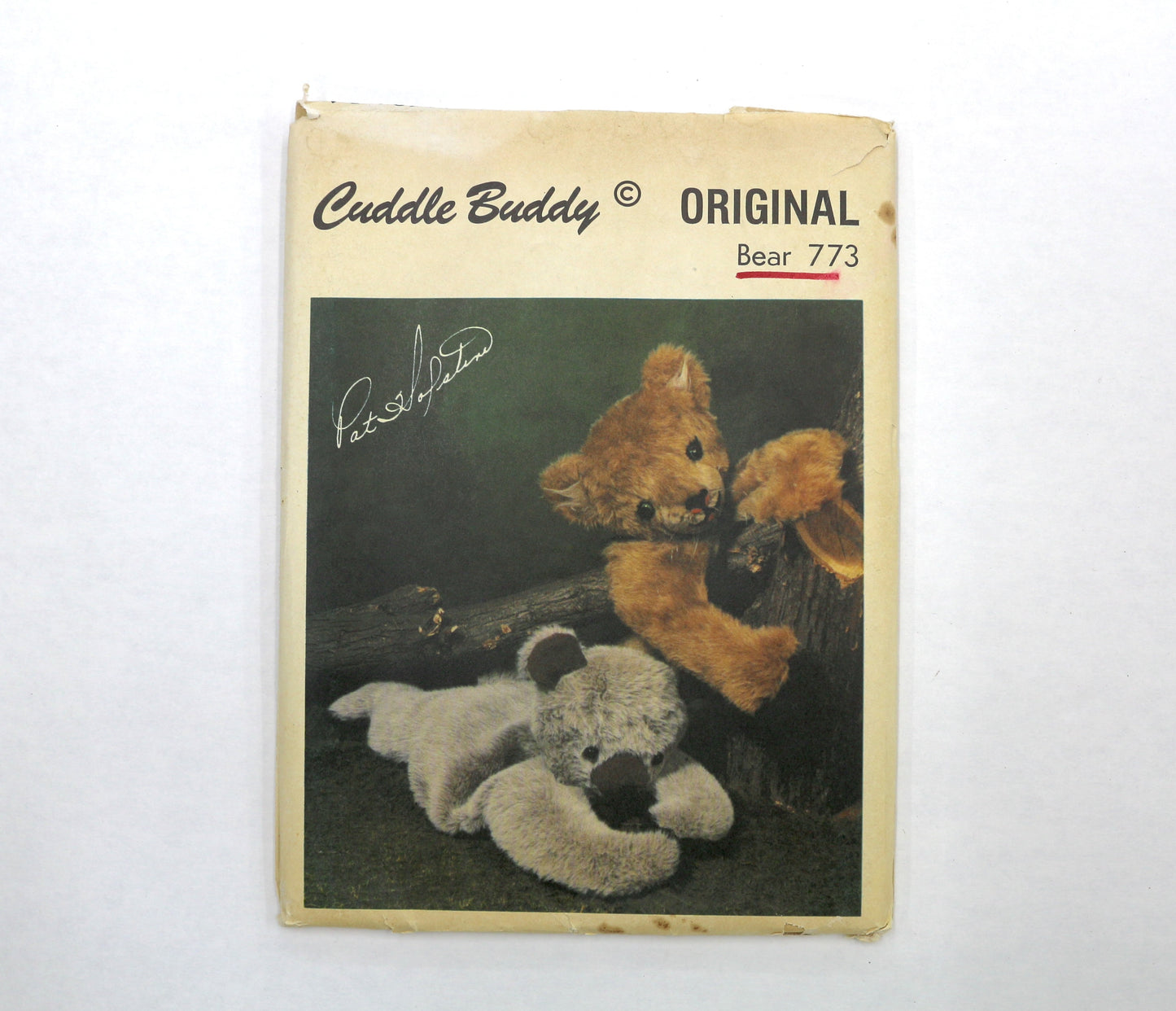 Cuddle Buddy Original Bear 773 Sewing Pattern