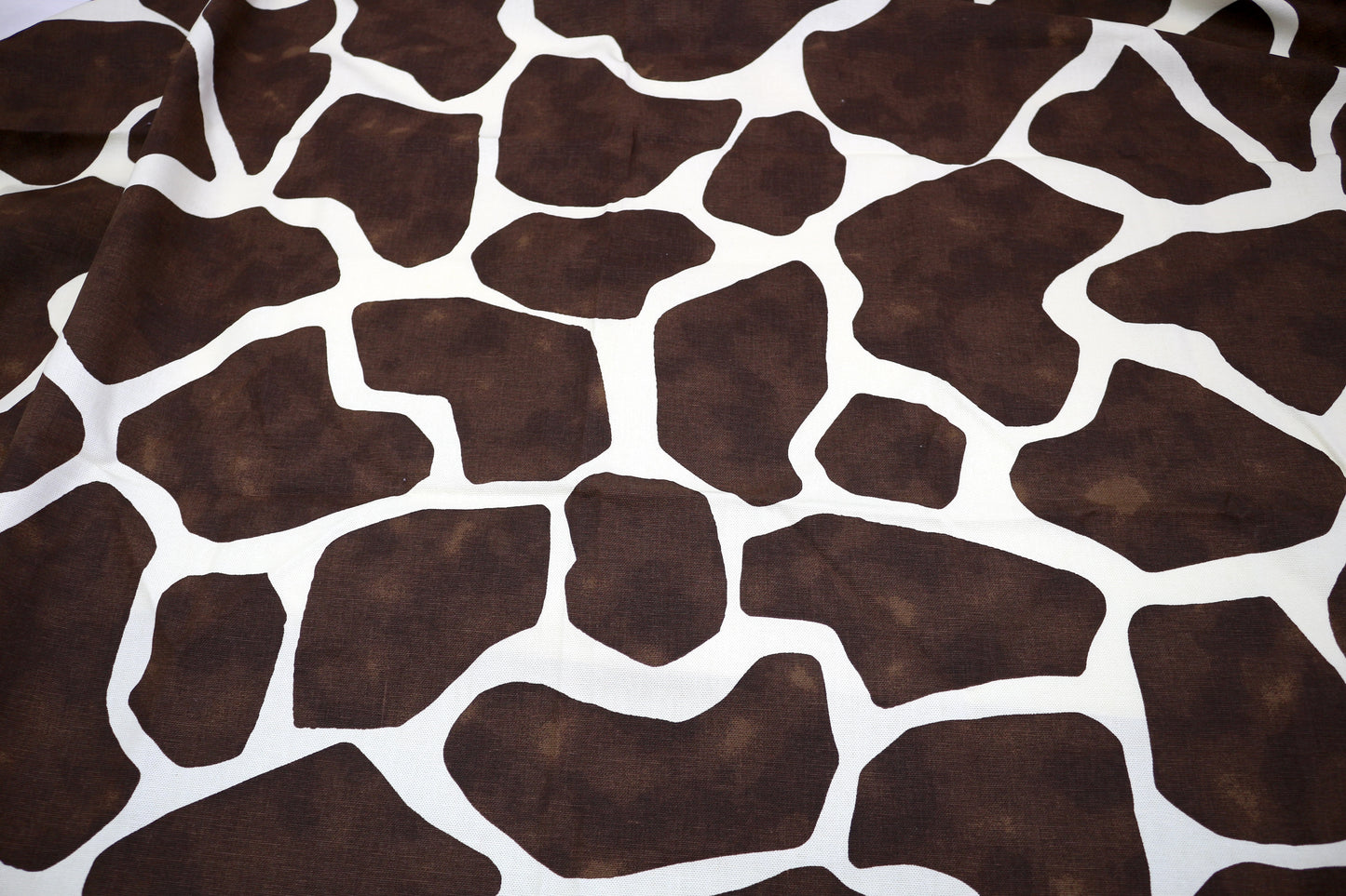 Giraffe Print Canvas Fabric – Bold & Sturdy