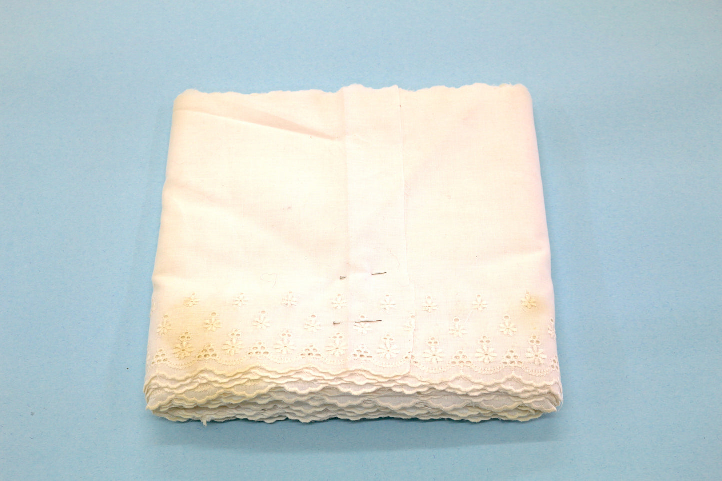 Vintage 8" Eyelet Trim – Over 6 Yards!