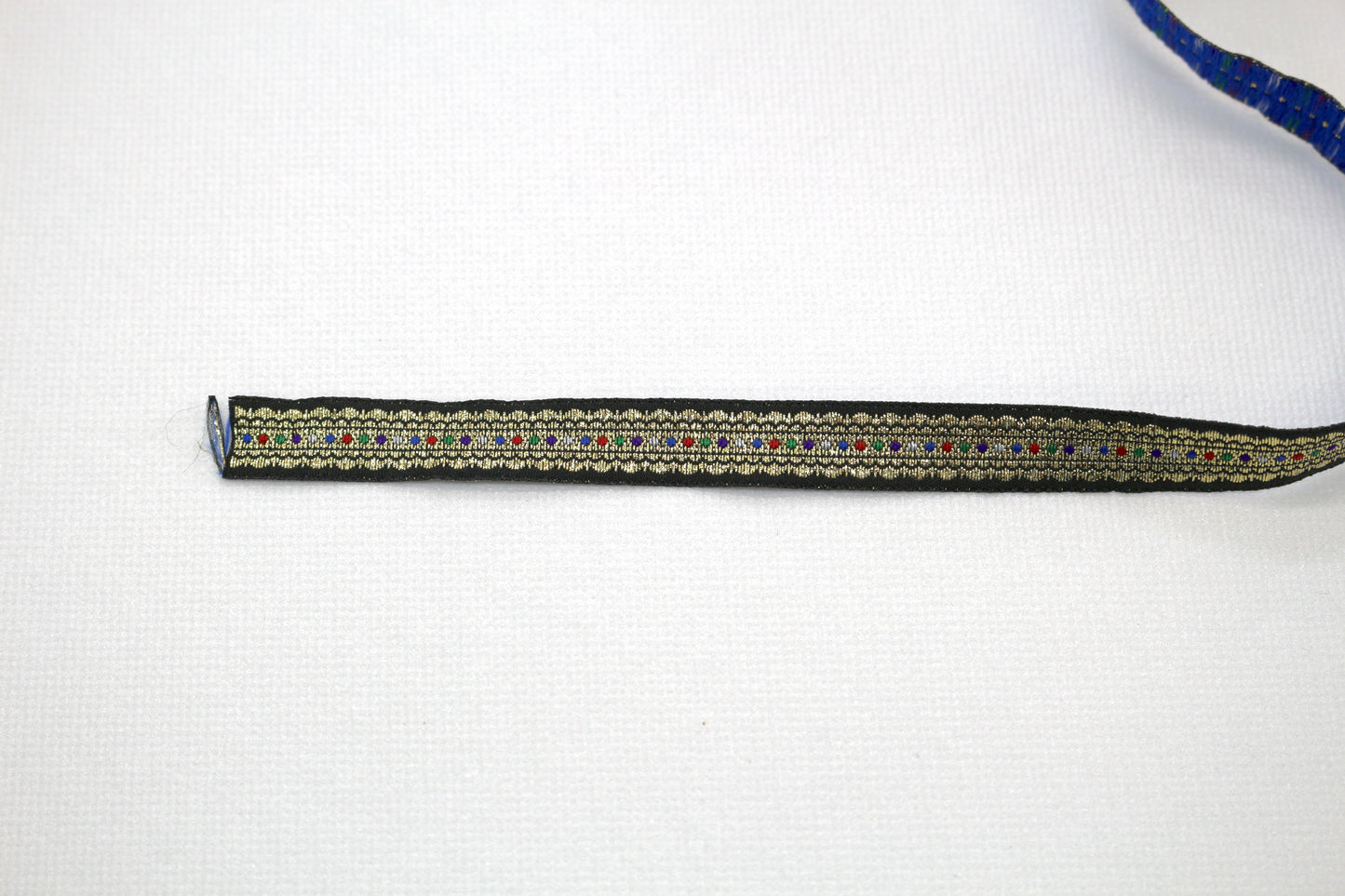 1/2" Gold Embroidered Trim – 13 Yards of Elegant Detail