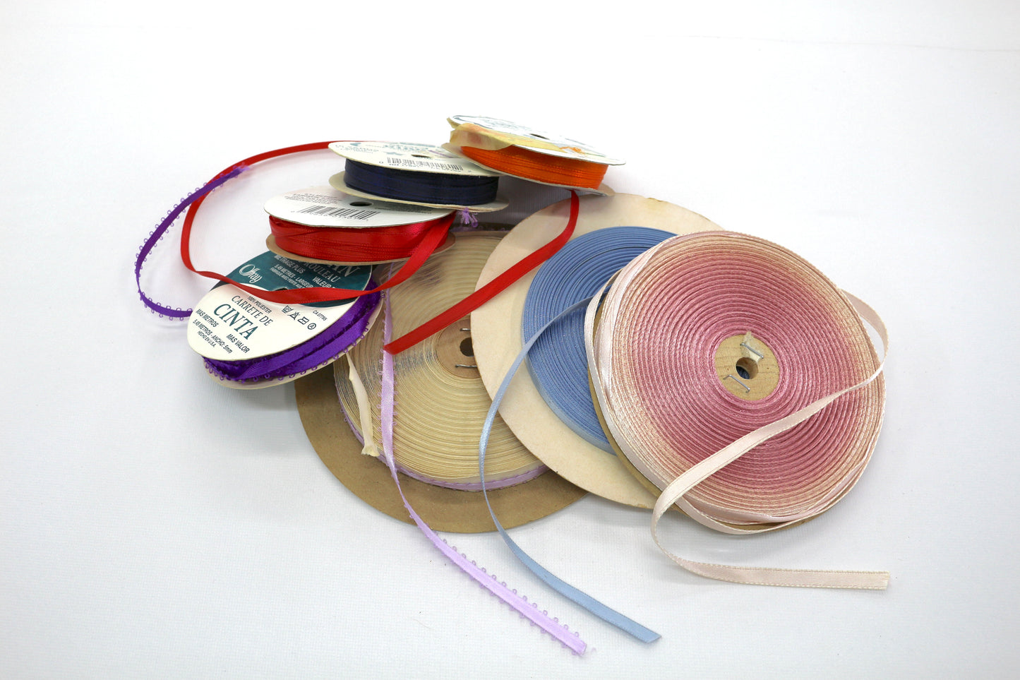 Bundle of Miscellaneous Ribbons – A Surprise Mix!