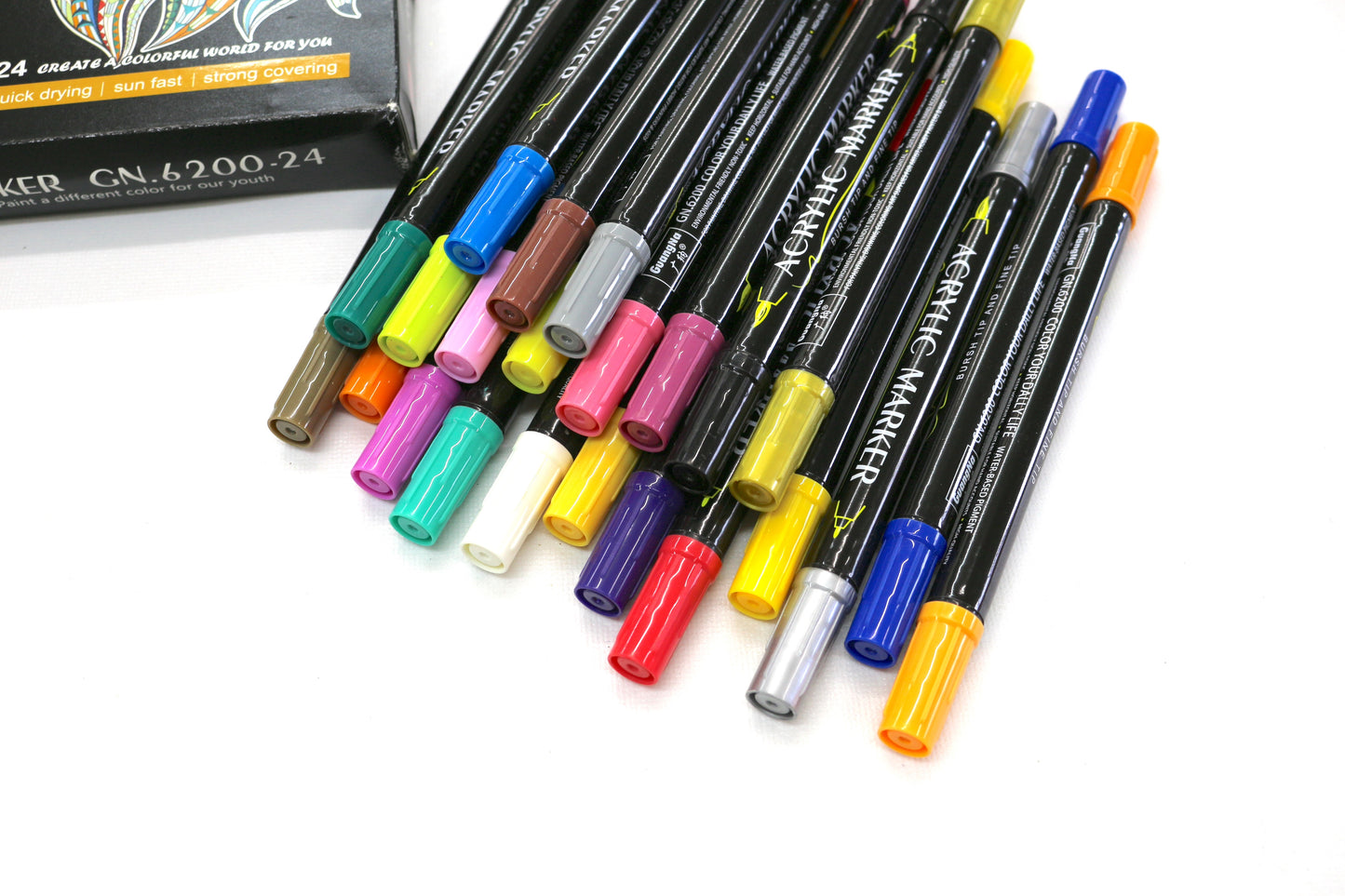 Acrylic Marker Set – Almost Complete, Still Full of Creative Potential!