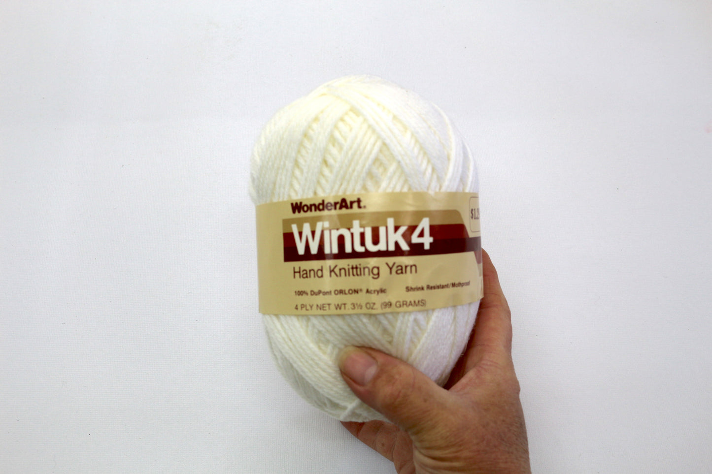 Wonderart Yarn – 100% Acrylic, Classic White