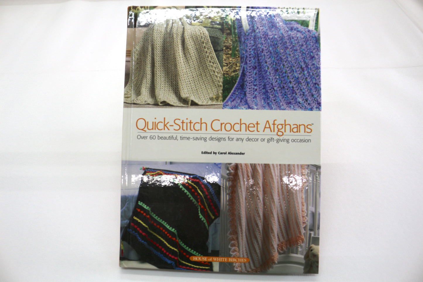 Quick-Stitch Crochet Afghans – Softcover Pattern Book