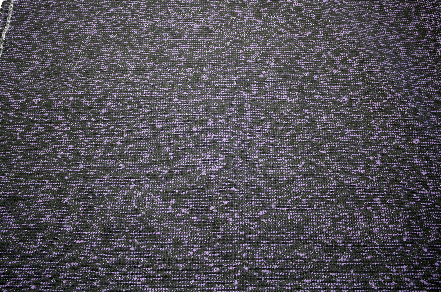 Purple and Black Suiting Fabric – 58" x 1+ Yards