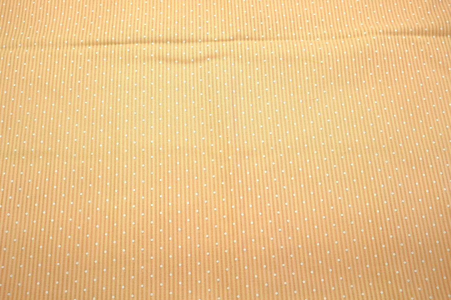 Peach Cotton Fabric with Delicate Dot Pattern – 45" x 1.25 Yards